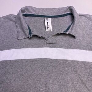 Anthropologie Gola Oversized Polo Dress Pullover XL Womens Gray Tennis Preppy